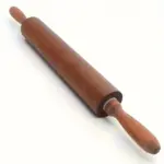 17-Inch Mahogany Rolling Pin for Rolling & Flattening Dough – main image