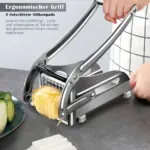 Vegetable Cutter for Slicing & Chopping with Stainless Steel Construction – gallery image 9