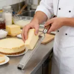 Stainless Steel Grater for Zesting & Grating with Wooden Handle – gallery image 3