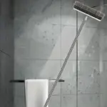 Long-Handle Scrub Brush for Deep Cleaning with Stiff Bristles, Gray – gallery image 3
