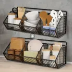 Kitchen Storage Basket for Organizing Household Items with Adjustable, Durable Design – gallery image 5