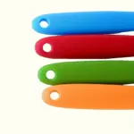 4pcs Heat-Resistant Silicone Mixing Spoons for Stirring & Mixing, Non-Stick Surface – gallery image 10