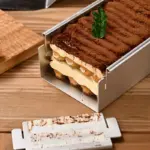Aluminum Rectangular Baking Pan for Layered Desserts with Removable Dividers – gallery image 6