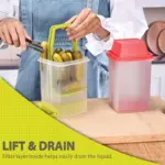 Container with Filter for Mess-Free Storage of Condiment Foods, Easy-Open Lid – gallery image 11