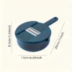 Vegetable Chopper for Manual Slicing & Dicing with Interchangeable Cutting Inserts – gallery image 4