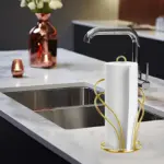 Standing Paper Towel Holder for Holding Standard Rolls with Weighted Base – gallery image 7