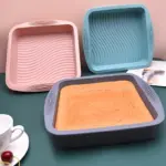 Non-Stick Silicone Square Cake and Bread Pan for Baking & Releasing with Flexible Form – gallery image 7