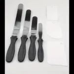 7-Piece Cake Smoothing Tool Set for Frosting & Smoothing with Stainless Steel Construction – gallery image 3