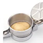 Stainless Steel Potato Ricer for Mashing & Pressing with Non-Slip Handle – gallery image 2