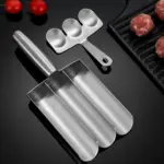Stainless Steel Triple Meatball Maker Spoon for Shaping & Releasing Meatballs – gallery image 8