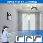 Microfiber Duster with Telescopic Extension Pole for High-Reach Dusting & Cobweb Removal – gallery image 6