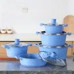 Multi-Piece Aluminum Soup Pot System for Stovetop Cooking & Simmering – main image