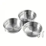 3pcs Stainless Steel Egg Molds for Boiling, Poaching and Steaming Eggs – gallery image 9