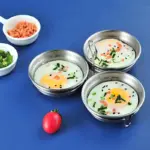 3pcs Stainless Steel Egg Molds for Boiling, Poaching and Steaming Eggs – gallery image 2