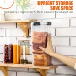 Retractable Bread Storage Box for Storing Bread & Baked Goods, Rectangular Design – gallery image 7