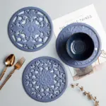 3pcs Silicone Insulated Mats for Heat Insulation & Surface Protection, Non-Slip Design – gallery image 8