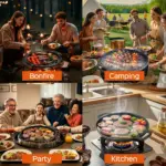 Pre-Seasoned Cast Iron Pan for Stovetop Cooking & Searing, Even-Heating Design – gallery image 8