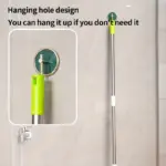 Rotatable Flat Mop for Wet and Dry Cleaning with Chenille Mop Head – gallery image 11