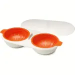 Microwave Egg Poacher for Steaming Eggs with Drain Basket Design – gallery image 9