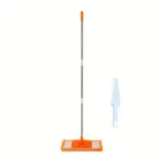 Rotatable Flat Mop for Wet and Dry Cleaning with Chenille Mop Head – gallery image 5