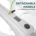 Electric Cleaning Brush for Household Surface Cleaning, Extendable Long Handle – gallery image 7