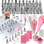 116-Piece Cake Decorating Tool Set for Piping & Frosting with Storage Box – gallery image 9