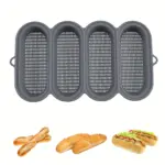 Non-Stick Silicone Bread Pan for Baking Loaf-Shaped Breads – gallery image 7