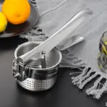 Stainless Steel Potato Ricer for Mashing & Pressing with Non-Slip Handle – gallery image 8