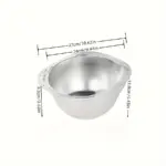 Stainless Steel Mesh Skimmer Strainer for Washing & Draining with Handle Design – gallery image 4