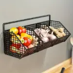 Kitchen Storage Basket for Organizing Household Items with Adjustable, Durable Design – main image