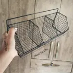 Kitchen Storage Basket for Organizing Household Items with Adjustable, Durable Design – gallery image 6