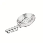 Stainless Steel Skimmer Scoop for Deep Frying & Oil Skimming with Long Handle – gallery image 5