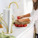 Standing Paper Towel Holder for Holding Standard Rolls with Weighted Base – gallery image 8