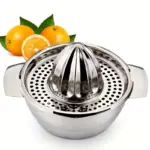 Manual Citrus Juicer for Fresh Juice Extraction, Stainless Steel Construction – main image