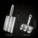 Stainless Steel Triple Meatball Maker Spoon for Shaping & Releasing Meatballs – gallery image 4