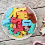 Large Alphabet Silicone Mold for Baking & Shaping with Flexible Form – gallery image 3