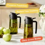 2pcs Olive Oil Sprayer for Controlled Oil Dispensing, Light-Blocking Design – gallery image 9