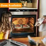 3pcs Stainless Steel Breading Trays for Dredging & Coating, Oven-Compatible Design – gallery image 6