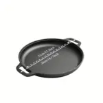 Pre-Seasoned Cast Iron Pan for Stovetop Cooking & Searing, Even-Heating Design – gallery image 6