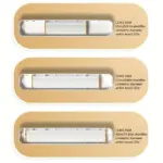 Sliding Blade Plastic Wrap Cutter for Cutting & Dispensing Wrap Rolls, Dual-Direction Slide – gallery image 11