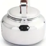Stainless Steel Kettle with Wooden Handle for Heating Water on Cooking Surfaces – gallery image 10