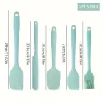 5-Piece Silicone Kitchen Tool Set for Spreading & Scraping, Mixed Spatula and Brush Pieces – gallery image 6