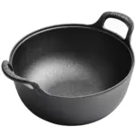 Pre-Seasoned Cast Iron Skillet for Cooking & Searing with Dual Handle Design – main image