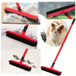 Rubber Broom with Squeegee Edge for Sweeping Hair & Wiping Smooth Surfaces – gallery image 11