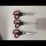 3pcs Stainless Steel Scissors for Cutting Tasks with Comfortable Grip Handles – gallery image 3