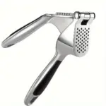 Stainless Steel Garlic Press for Crushing Garlic with Ergonomic Easy-Grip Handle – gallery image 2