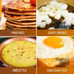 Double-Sided Folding Frying Pan for Flipping Pancakes and Eggs, Non-Stick Surface – gallery image 4