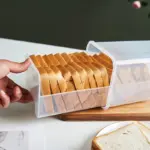 Retractable Bread Storage Box for Storing Bread & Baked Goods, Rectangular Design – main image
