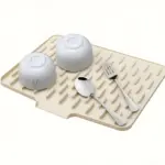 Silicone Drain Mat for Drying Dishes and Protecting Surfaces – gallery image 5