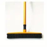 Rubber Broom with Squeegee Edge for Sweeping Hair & Wiping Smooth Surfaces – gallery image 5